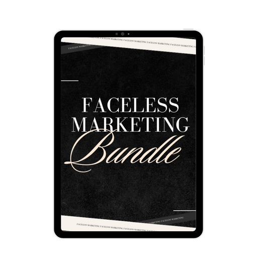 Faceless Marketing Bundle