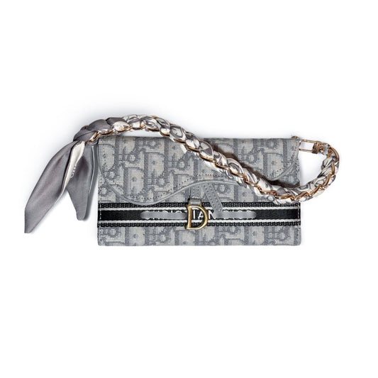 Gray Divine Luxe Phone Bag (Preorder)