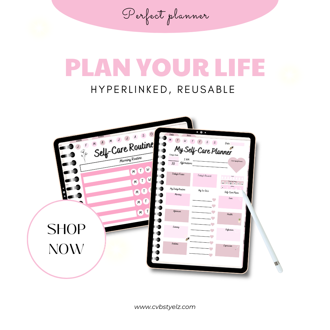 Self Care Digital Planner