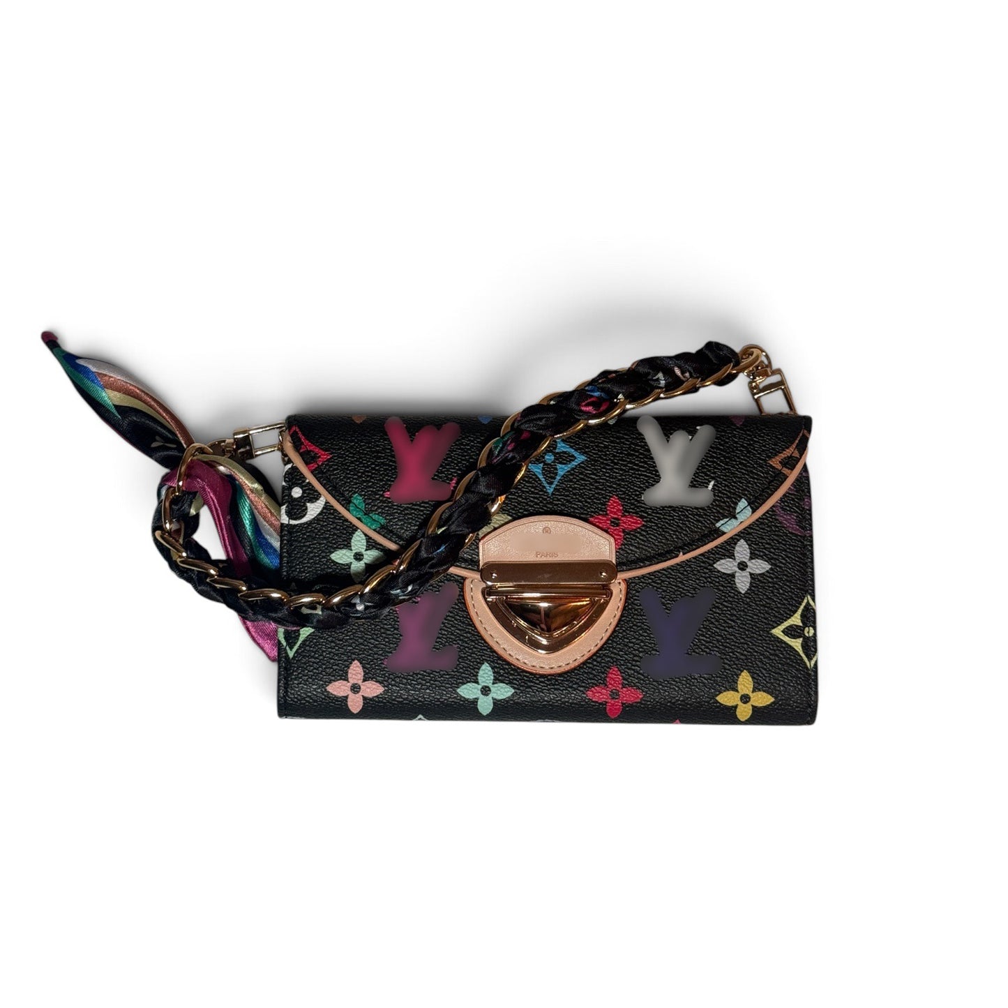Black Couture color Luxe Phone Bag (Preorder)