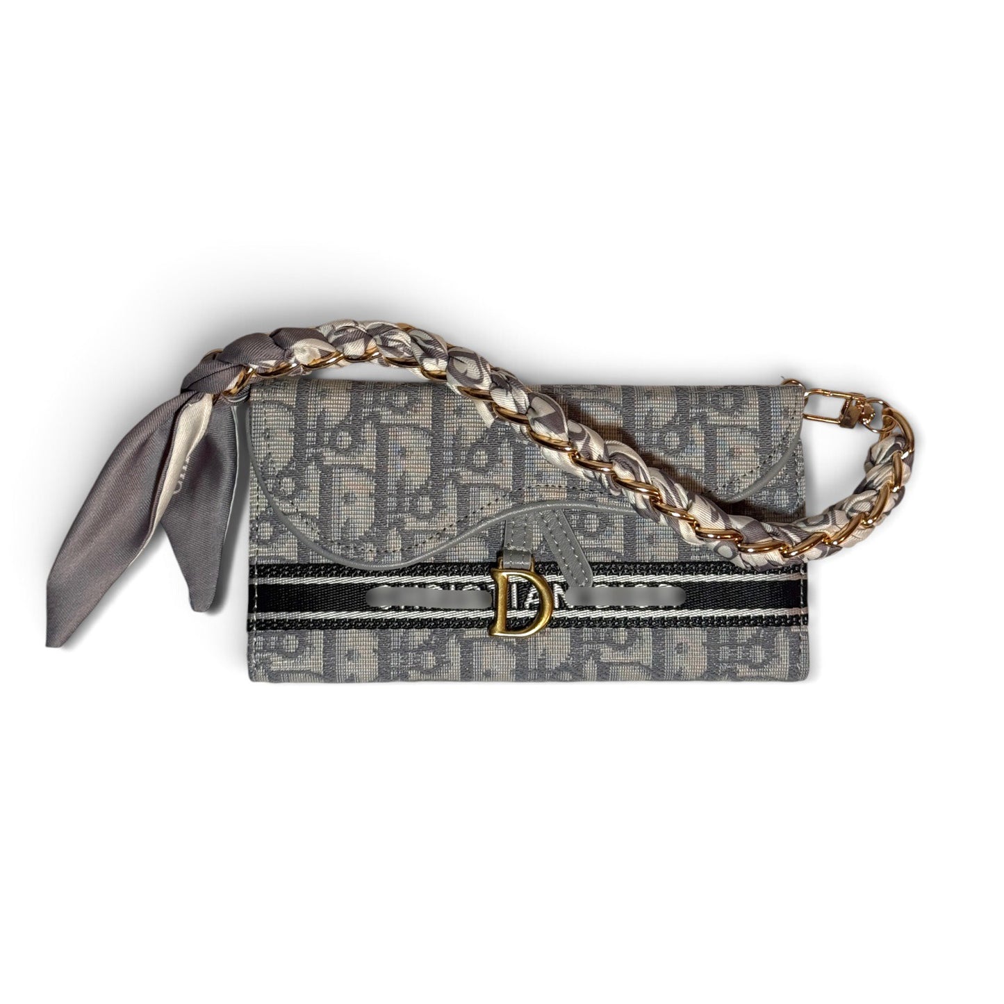 Gray Divine Luxe Phone Bag (Preorder)