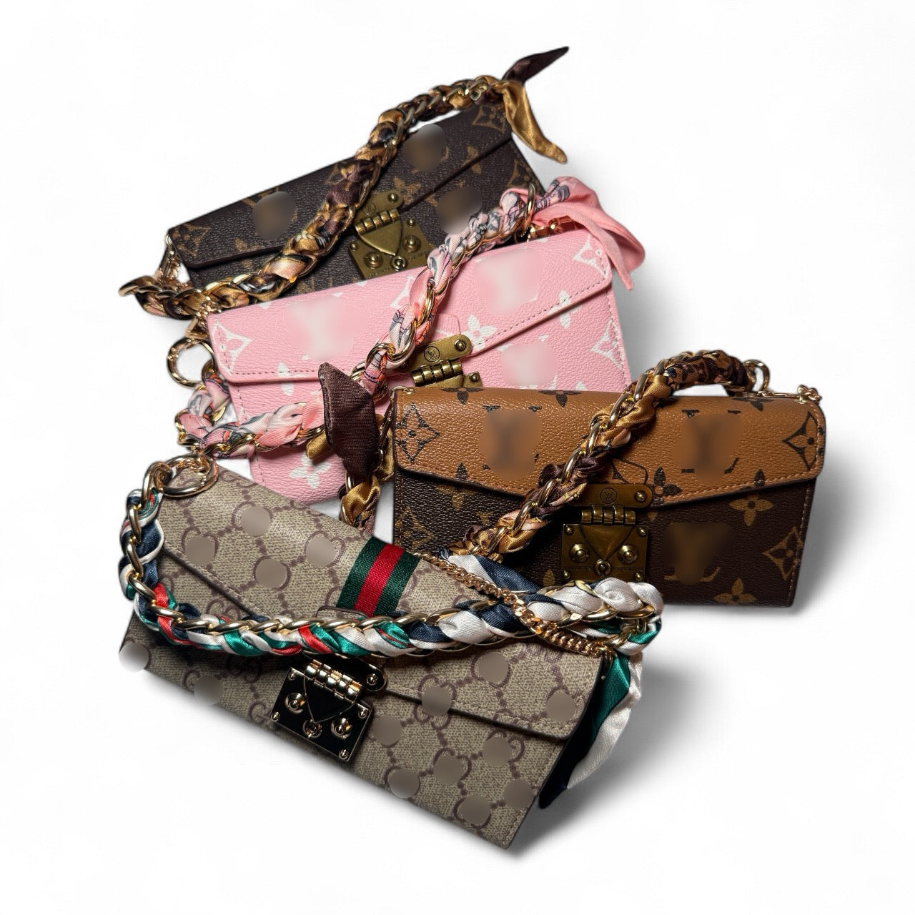 Two Toned Luxe Phone Bag (Preorder)