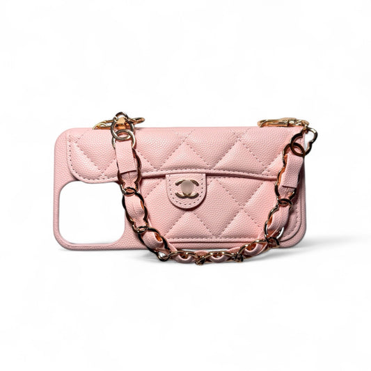 Pink Cs Luxe Phone Bag (Preorder)