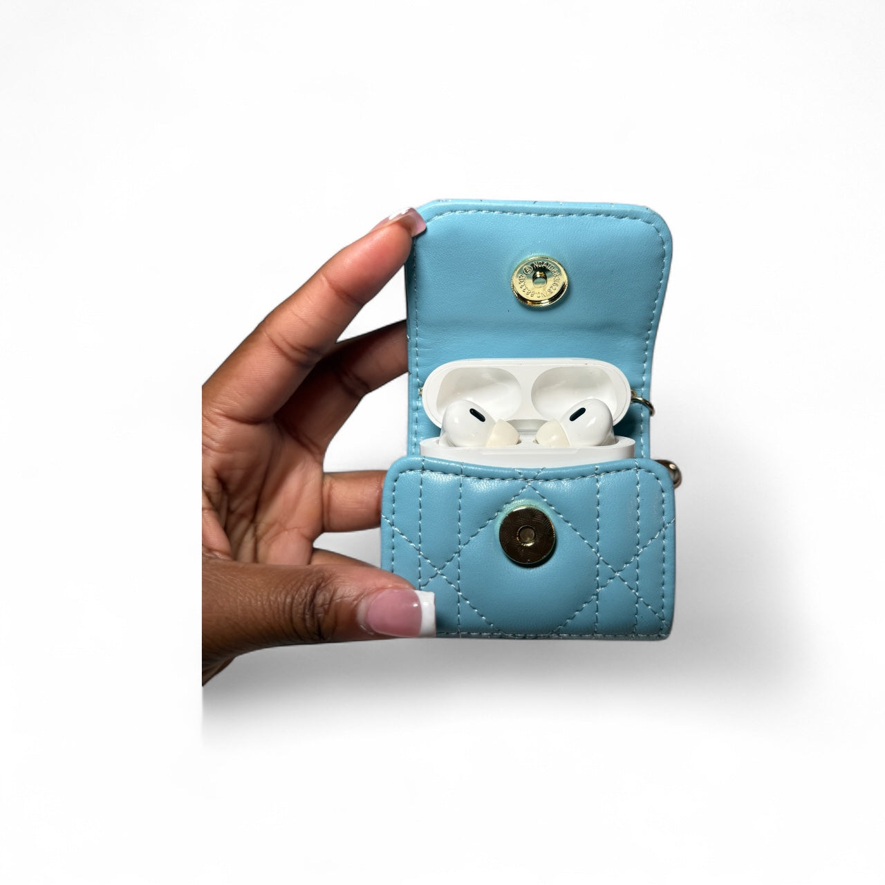 Blue Glam Airpod Case (Preorder)